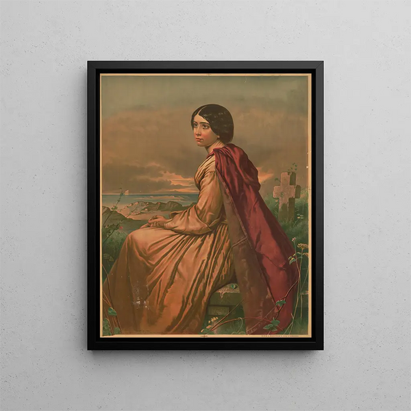 Evangeline - Ep L Restein — framed artwork on a wall