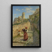 Reproduction of the painting Rue à Capri - E Augusto Lovatti
