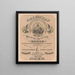 Our Father - E. G. Rideout — framed artwork on a wall