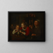 The lacemaker - E. K. Lautter — framed artwork on a wall