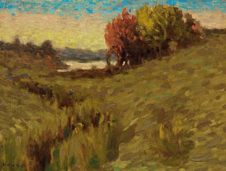 Landscape at Dawn - Eanger Irving Couse — artwork view