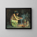 Sanctuary of the Rain Gods - Eanger Irving Couse — framed artwork on a wall