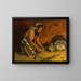 Enrouler l'arc - Eanger Irving Couse — framed artwork on a wall