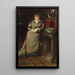 Harriet Hubbard Ayer - Eastman Johnson — framed artwork on a wall