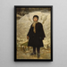 Portrait of a Child - Eastman Johnson — framed artwork on a wall