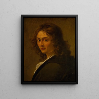 Portrait of the painter Joseph Anton Koch - Eberhard Wächter — framed artwork on a wall