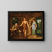 La Présentation de la Mariée - Eberhard Wächter — framed artwork on a wall