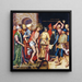 Ecce Homo - Hans Holbein the Younger — framed artwork on a wall