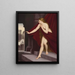 Lady Godiva painting - Eckert — framed artwork on a wall