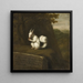 White Squirrel in a Landscape - David Klcker Ehrenstrahl — framed artwork on a wall