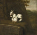 White Squirrel in a Landscape - David Klcker Ehrenstrahl — artwork view