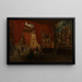 Exhibition of Eugène Delacroix's works at the Martinet gallery on boulevard des Italiens in 1864 - Ed Albertini — framed artwork on a wall