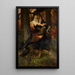 Reproduction of the painting A Witch - Edgar Bundy