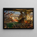 Stradivarius in his Workshop - Edgar Bundy — framed artwork on a wall