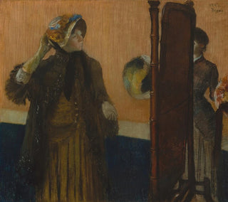 Chez les modistes - Edgar Degas — artwork view