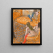 Waiting for a client - Edgar Degas — framed artwork on a wall