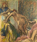 Breakfast after the bath - Edgar Degas — artwork view