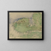 Cap Ferrat - Edgar Degas — framed artwork on a wall