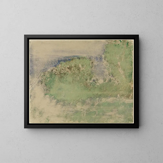 Cap Ferrat - Edgar Degas — framed artwork on a wall