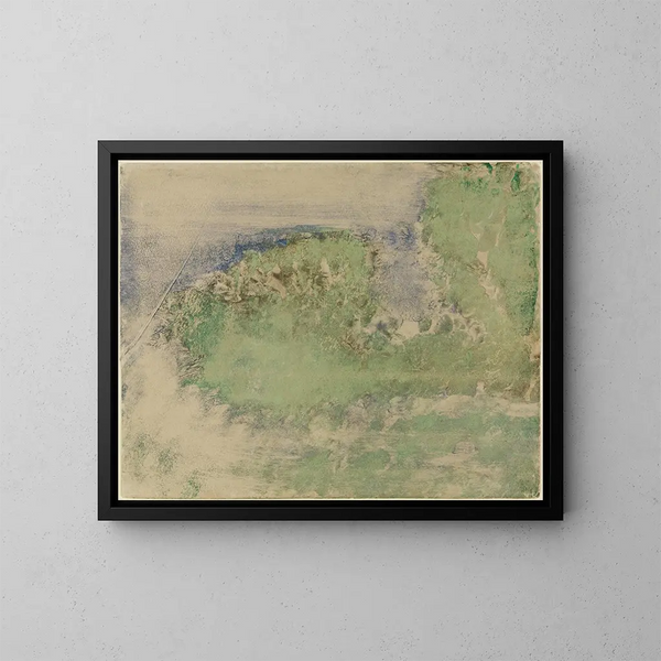 Cap Ferrat - Edgar Degas — framed artwork on a wall