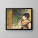 Café-concert singer - Edgar Degas — framed artwork on a wall
