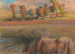 Horse by the pond - Edgar Degas — artwork view