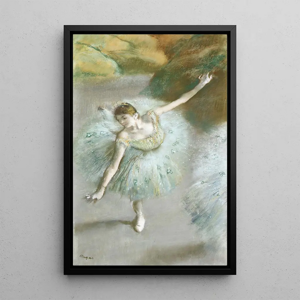 Reproduction of the painting Dancer in Green - Edgar Degas