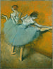 Dancers at the barre - Edgar Degas — artwork view