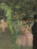 Dancers backstage - Edgar Degas — artwork view