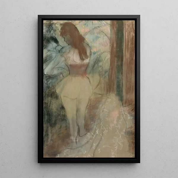 Reproduction of the painting Danseuse s'habillant - Edgar Degas