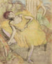 Danseuse au repos - Edgar Degas | Painting — artwork view