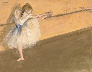 Danseuse à la barre - Edgar Degas — artwork view