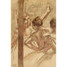 Reproduction of the painting Dancers - Edgar Degas