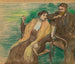 Esquisse for a portrait of M. and Mme Louis Rouart - Edgar Degas — artwork view