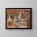 Nude Woman Painting - Edgar Degas — framed artwork on a wall
