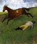 Jockey blessé - Edgar Degas — artwork view