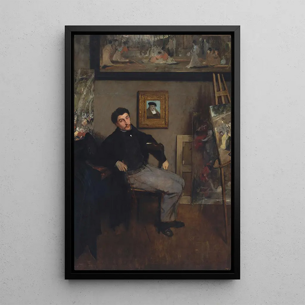 Reproduction of the painting James Jacques Joseph Tissot 1836-1902 - Edgar Degas