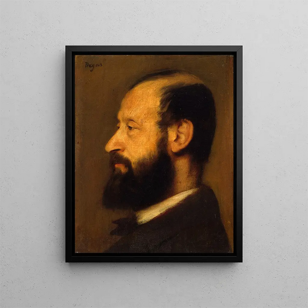 Joseph Henri Altès 1826 1895 - Edgar Degas — framed artwork on a wall