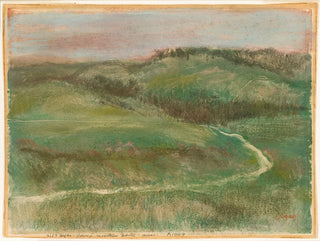 Landscape Painting - Edgar Degas — artwork view