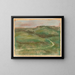 Landscape Painting - Edgar Degas — framed artwork on a wall