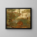 The Wild Boar - Edgar Degas — framed artwork on a wall