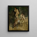 Mlle Fiocre in the ballet La Source Mademoiselle Fiocre in the ballet La Source - Edgar Degas — framed artwork on a wall