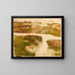 Mountain Landscape Painting - Edgar Degas — framed artwork on a wall