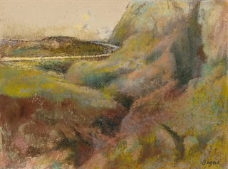 Landscape Painting - Edgar Degas — artwork view