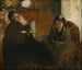 Portrait of Mrs. Lisle and Mrs. Loubens - Edgar Degas — artwork view