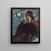Portrait of a Woman - Edgar Degas — framed artwork on a wall