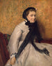 Portrait of a Woman in Gray - Edgar Degas — artwork view