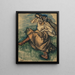 Russian Dancer Painting - Edgar Degas — framed artwork on a wall
