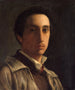 Self-portrait Painting - Edgar Degas — artwork view