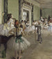 The ballet class - Edgar Degas — artwork view